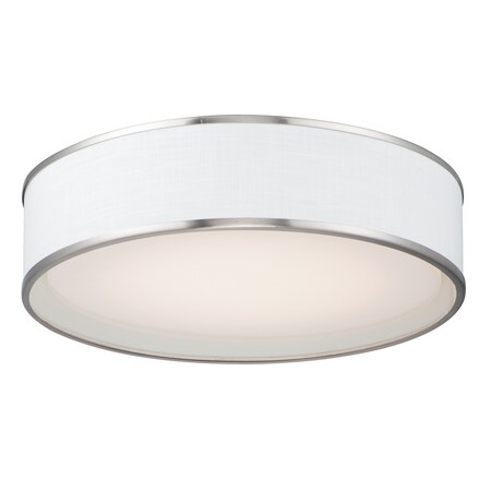 Maxim Lighting Prime 5-Light 20" Wide Satin Nickel Flush Mount Light 10223WLSN